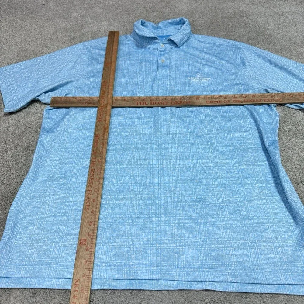 Fairway & Greene Polo Blue Short Sleeve Men’s Size XL